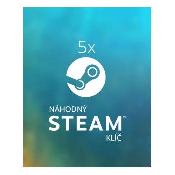 Hra na PC ESD GAMES 5x Náhodný steam klíč