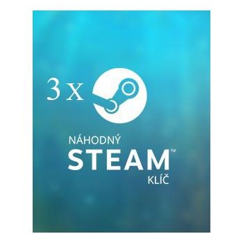 Hra na PC ESD GAMES 3x Náhodný steam klíč