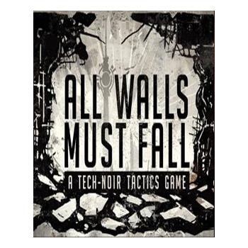 Hra na PC ESD GAMES All Walls Must Fall A Tech-Noir Tactics Game