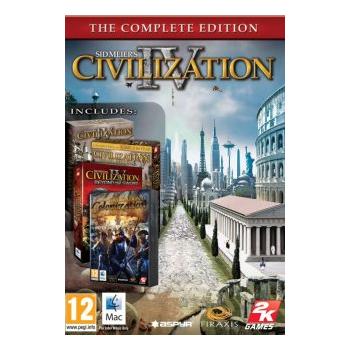 Hra na PC ESD GAMES Sid Meiers Civilization IV The Complete Editio