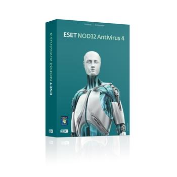 Antivirový program ESET NOD32 Antivirus, UPG, 4 licence, 36 měs.