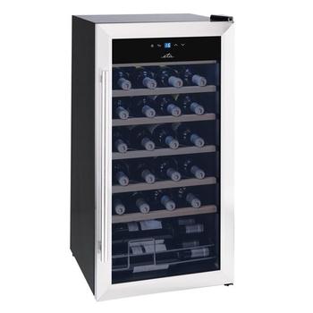 Vinotéka ETA 9529, černo-stříbrný (black/silver)