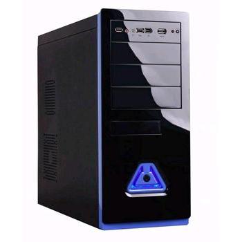 Skříň EUROCASE ML5485, černo-modrá (black-blue)