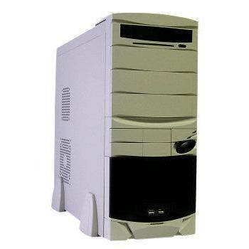 Skříň EUROCASE MLi 1231, bílo-černá (white-black)