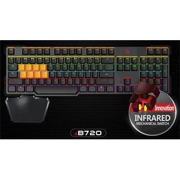 A4tech Bloody B720 mechanická herní klávesnice, USB, CZ, černá barva
