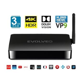EVOLVEO Android Box H8, Octa Core multimediální centrum