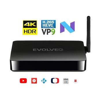 Multimediální přehrávač EVOLVEO MultiMedia Box M4, černý (black)
