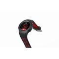 EVOLVEO SportWatch M1S, chytré sportovní hodinky s podporou SIM, červenočerný pásek