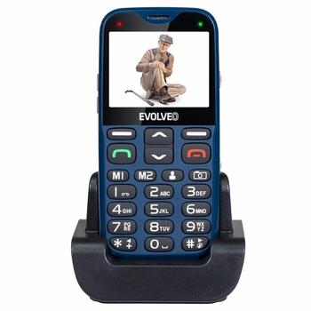 Mobilní telefon pro seniory EVOLVEO EasyPhone XG, modrý (blue)