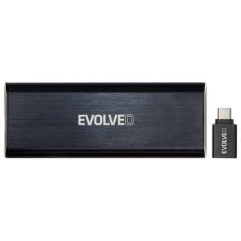 EVOLVEO Tiny N1, 10Gb/s, NVME externí rámeček, USB A 3.1