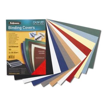  FELLOWES Kartonové desky Delta A4, 250g bílé (white)