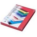  FELLOWES Kartonové desky Delta A4, 250g červené (red)