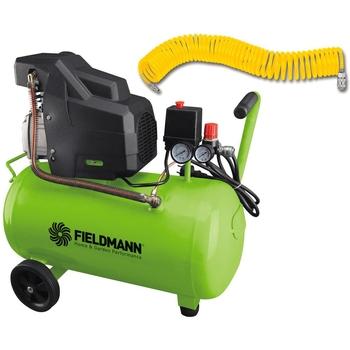 Vzduchový kompresor + hadice Fieldmann SADA FDAK 201524-E +Hadice 10m, zelená/černá/žlutá (green/black/yellow)