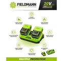 Dvojitá rychlonabíječka FIELDMANN FDUZ 79110 2x20V