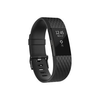 Fitbit Charge 2 Black Gunmetal - Large
