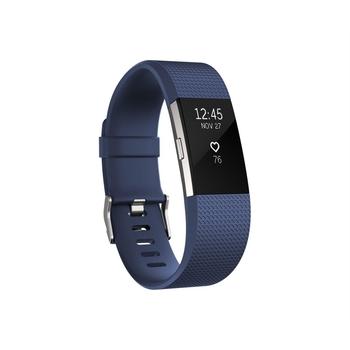 Fitbit Charge 2 Blue Silver - Large