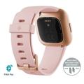 Chytré hodinky Fitbit Versa 2 (NFC) - Petal/Copper Rose