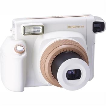 Instantní fotoaparát FUJIFILM Instax wide 300, bílo-hnědý