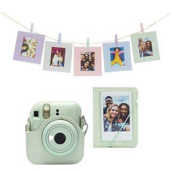 Instantní film FUJIFILM Instax mini 12 ACC kit + 20ks papírů, zelená (green)