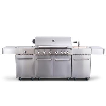 Plynový gril G21 Nevada BBQ kuchyně Premium Line, 7 hořáků
