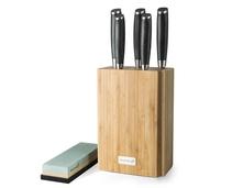 Obrázek k produktu: G21 Gourmet Damascus 5ks v bambusovém bloku + brusný kámen