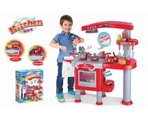 Obrázek k produktu: G21 Dětská kuchyňka velká s příslušenstvím červená