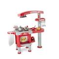 Hračka G21 Dětská kuchyňka velká s příslušenstvím červená