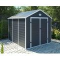 Zahradní domek G21 PAH 670 - 241 x 278 cm, plastový, šedý