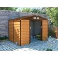 Zahradní domek G21 GAH 529 - 277 x 191 cm, hnědý