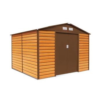 Zahradní domek G21 GAH 706 - 277 x 255 cm, hnědý