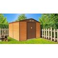Zahradní domek G21 GAH 884 - 277 x 319 cm, hnědý