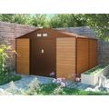 Zahradní domek G21 GAH 1085 - 340 x 319 cm, hnědý