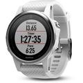 Chytré hodinky GARMIN fenix5S Silver Optic, White band, stříbrná/bílá (silver/white)