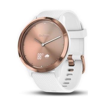 GARMIN stylové/chytré hodinky vívomove Optic Sport Rose Gold (velikost S/M)