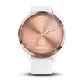 GARMIN stylové/chytré hodinky vívomove Optic Sport Rose Gold (velikost S/M)