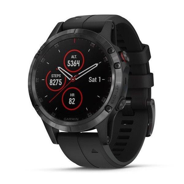 fenix 5 plus sapphire black with black band
