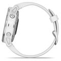 GARMIN GPS chytré hodinky fenix6S Glass, Silver/White Band