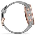 GARMIN GPS chytré hodinky fenix6S Sapphire, RoseGold/Gray Band (MAP/Music)