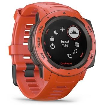 Chytré hodinky GARMIN Instinct Red Optic, červená (red)