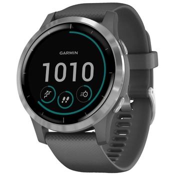 Chytré hodinky GARMIN vívoactive 4 Silver/Gray Band