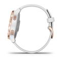 GARMIN GPS multisportovní hodinky vívoactive4S RoseGold/White Band