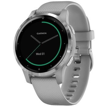 Chytré hodinky GARMIN vívoactive 4S Silver/Gray Band