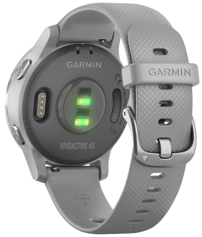 GARMIN vívoactive 4S Silver/Gray Band kak.cz