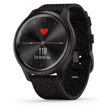 Chytré hodinky GARMIN vivomove 3 Style, Slate/BlackNylon Band