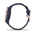 GARMIN stylové/chytré hodinky vivomove3S Sport, RoseGold/Blue Band