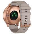GARMIN stylové/chytré hodinky vívomove Optic Premium Rose Gold, Gray band (velikost Unisex)
