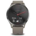 GARMIN stylové/chytré hodinky vívomove Optic Sport Black, Sandstone band (velikost Unisex)