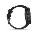 GARMIN GPS chytré hodinky fenix5X Plus Sapphire Black PRO, Black Band