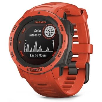 Chytré hodinky GARMIN Instinct Solar Red Optic