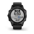 Chytré hodinky GARMIN fenix 6 PRO Glass, Black/Black Band (MAP/Music)